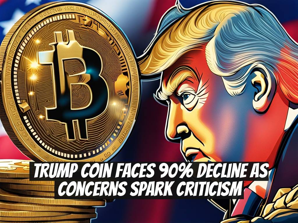 Trump Coin Faces 90% Decline as Concerns Spark Criticism