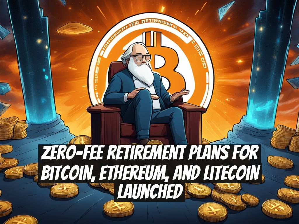Zero-Fee Retirement Plans for Bitcoin, Ethereum, and Litecoin Launched