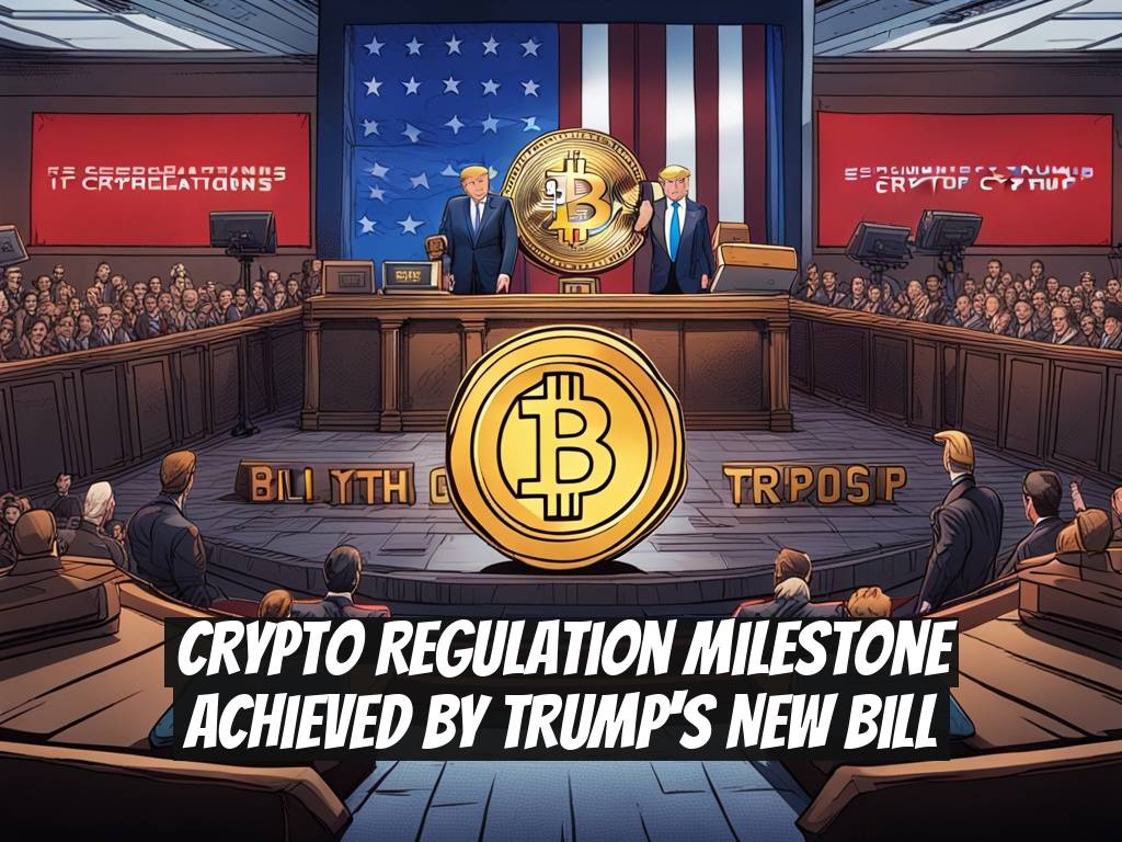 Crypto Regulation Milestone Achieved by Trump's New Bill