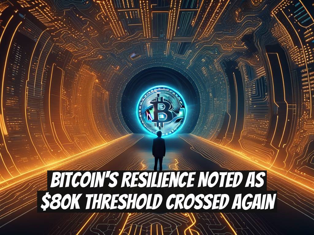 Bitcoin's Resilience Noted as $80K Threshold Crossed Again