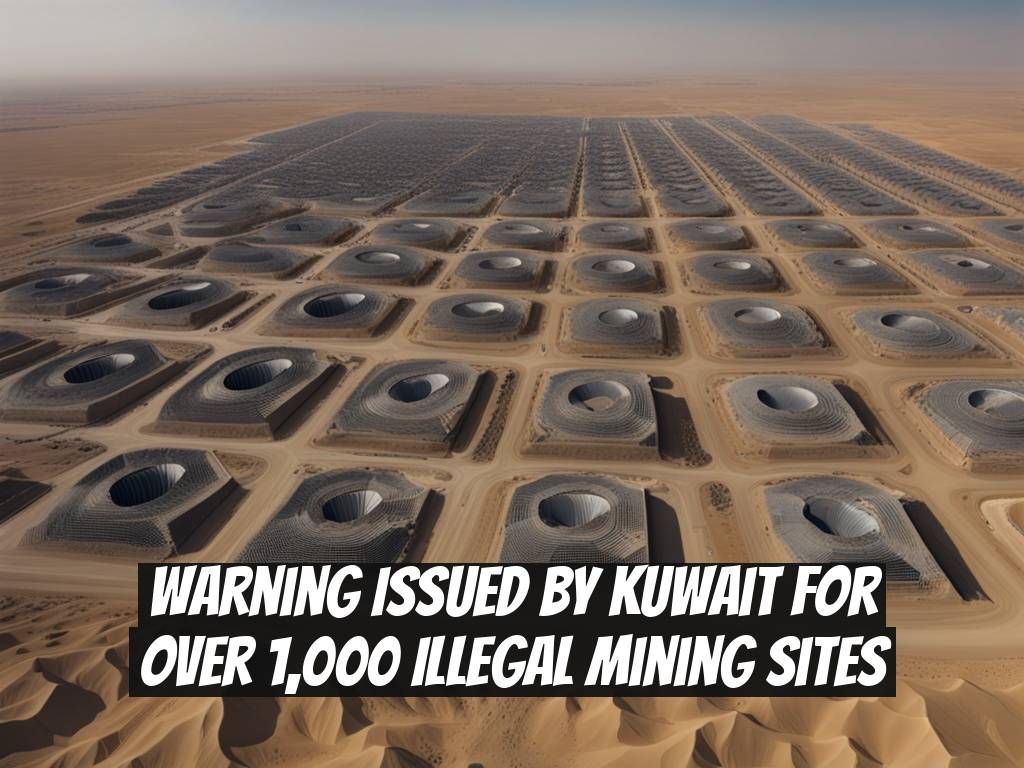 Warning Issued by Kuwait for Over 1,000 Illegal Mining Sites
