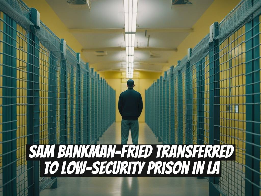 Sam Bankman-Fried Transferred to Low-Security Prison in LA