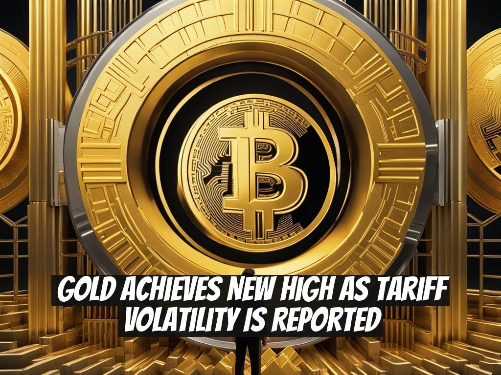 Gold Achieves New High as Tariff Volatility is Reported