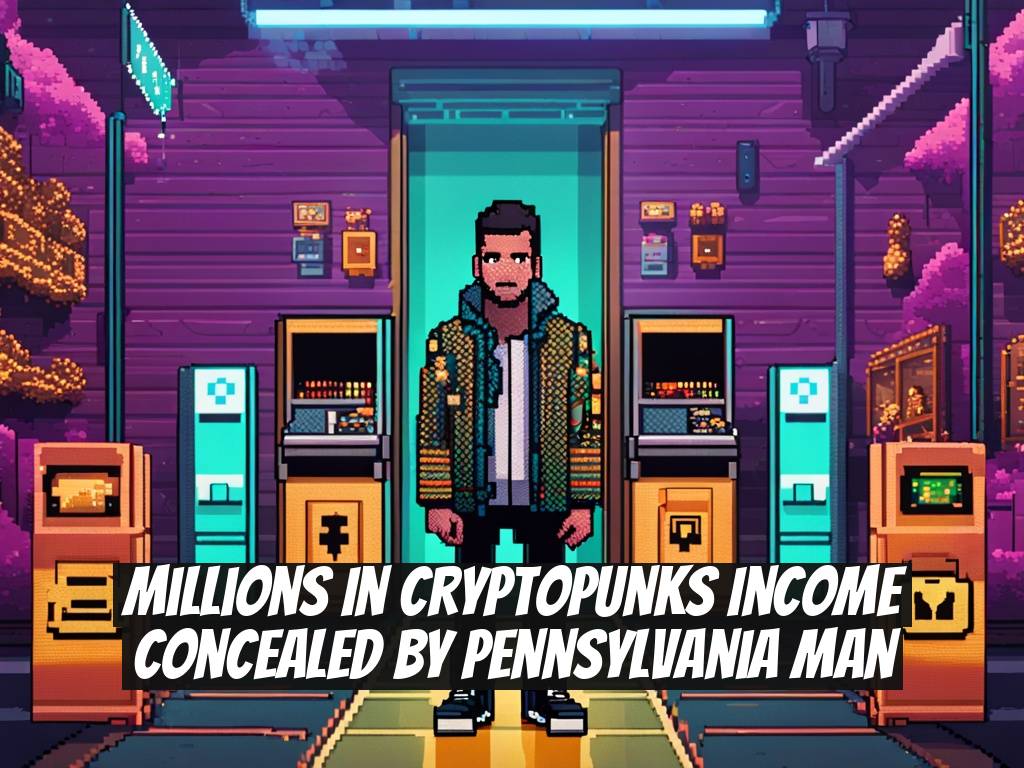 Millions in CryptoPunks Income Concealed by Pennsylvania Man