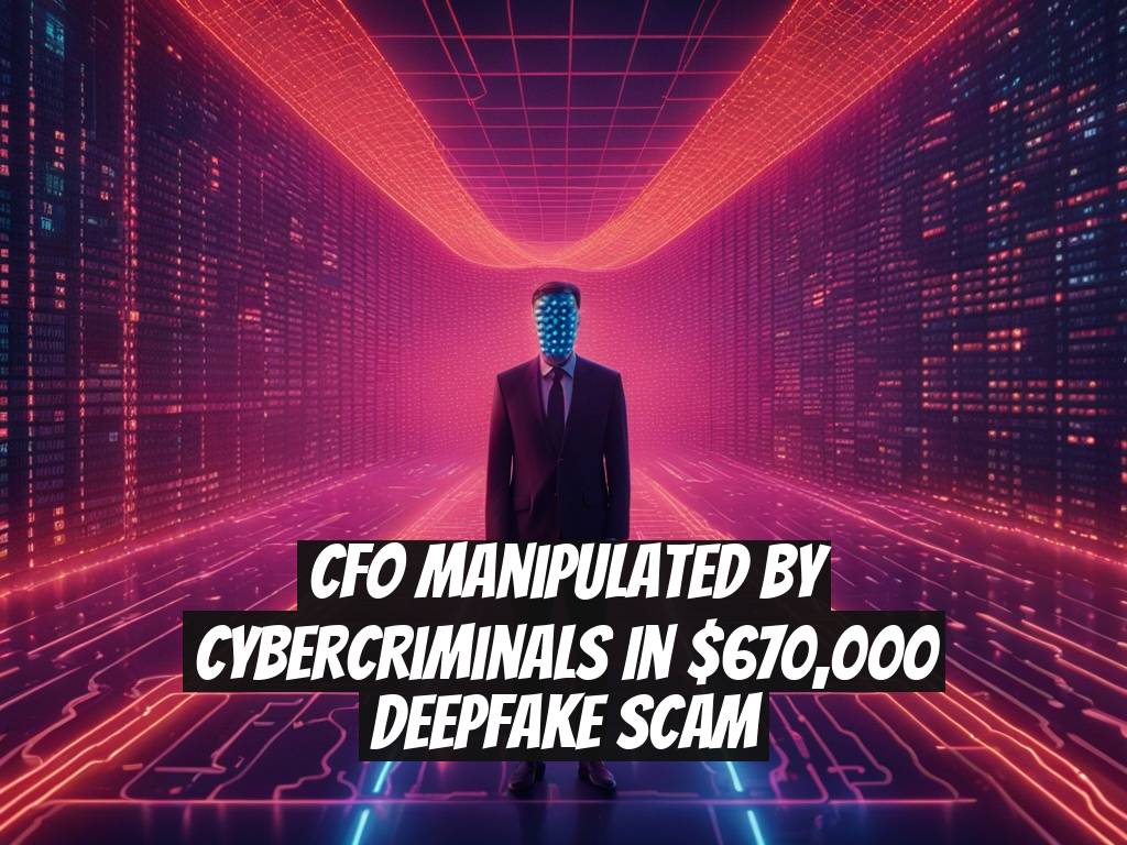 CFO Manipulated by Cybercriminals in $670,000 Deepfake Scam