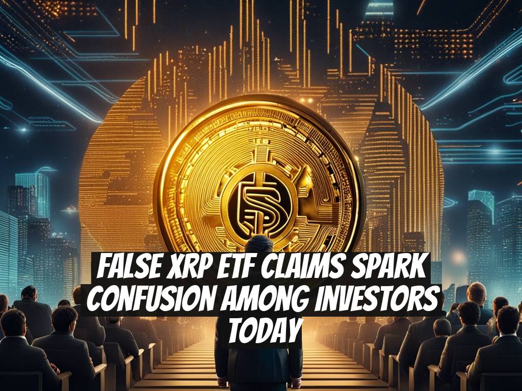 False XRP ETF Claims Spark Confusion Among Investors Today