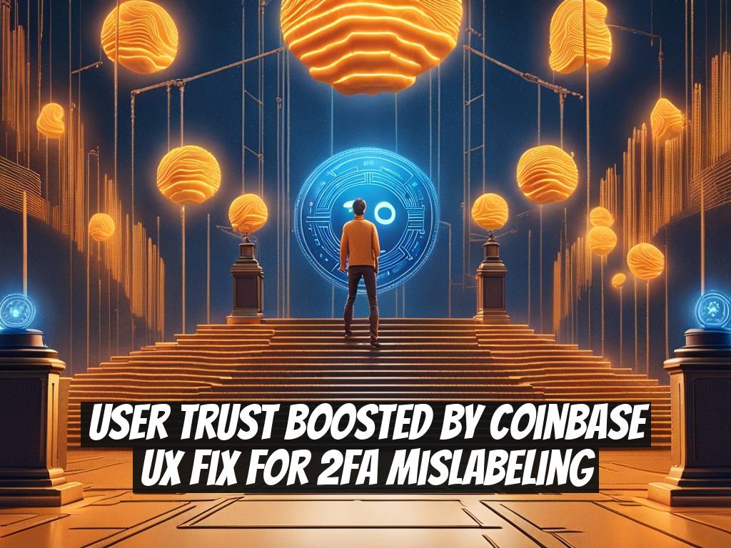 User Trust Boosted by Coinbase UX Fix for 2FA Mislabeling
