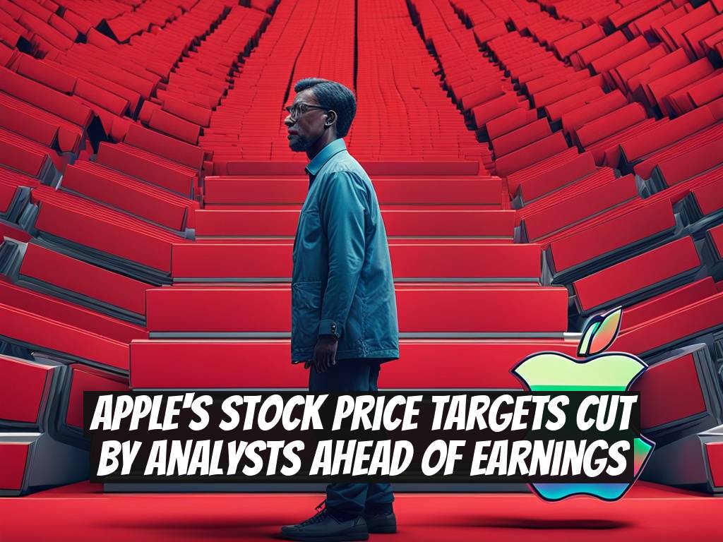 Apple's Stock Price Targets Cut by Analysts Ahead of Earnings