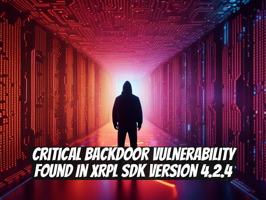 Critical Backdoor Vulnerability Found in XRPL SDK Version 4.2.4