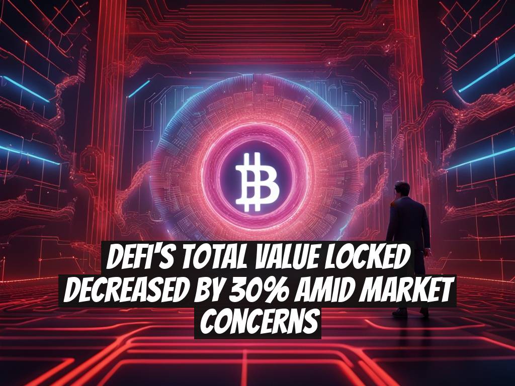 DeFi's Total Value Locked Decreased by 30% Amid Market Concerns