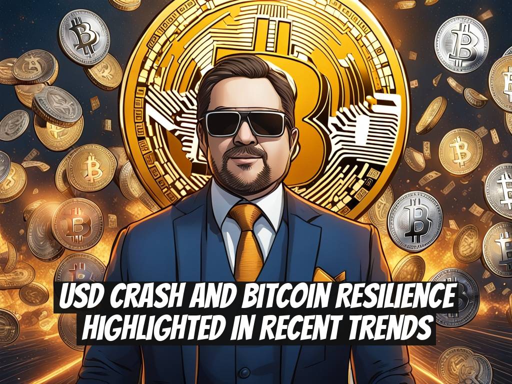 USD Crash and Bitcoin Resilience Highlighted in Recent Trends