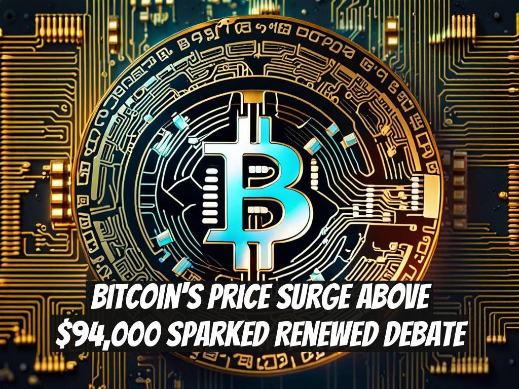 Bitcoin's Price Surge Above $94,000 Sparked Renewed Debate