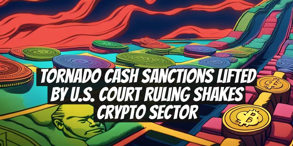Tornado Cash Sanctions Lifted by U.S. Court Ruling Shakes Crypto Sector