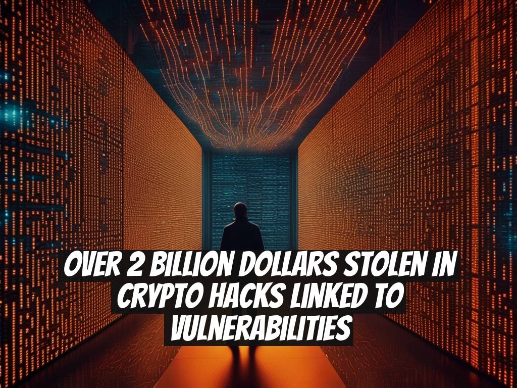 Over 2 Billion Dollars Stolen in Crypto Hacks Linked to Vulnerabilities