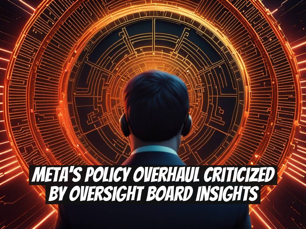 Meta's Policy Overhaul Criticized by Oversight Board Insights