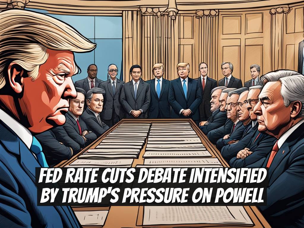 Fed Rate Cuts Debate Intensified by Trump's Pressure on Powell