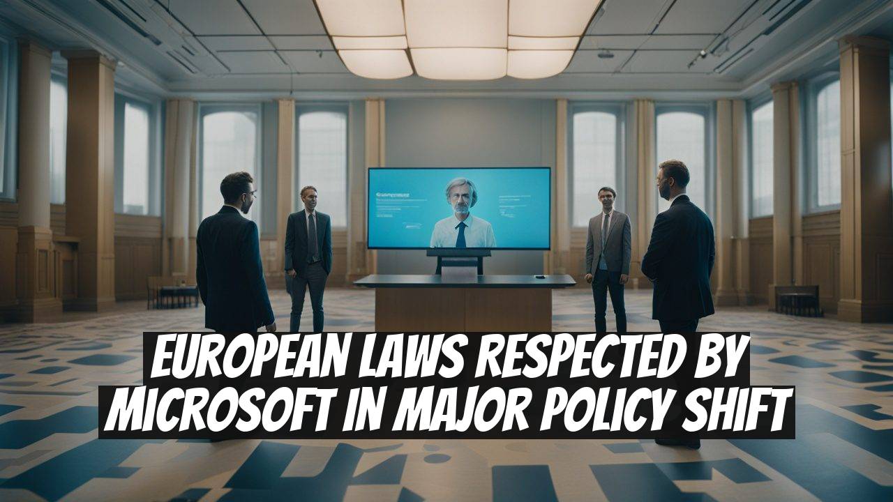 European Laws Respected by Microsoft in Major Policy Shift
