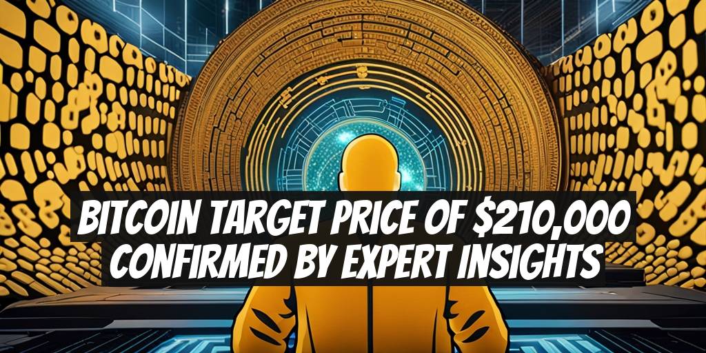 Bitcoin Target Price of $210,000 Confirmed by Expert Insights