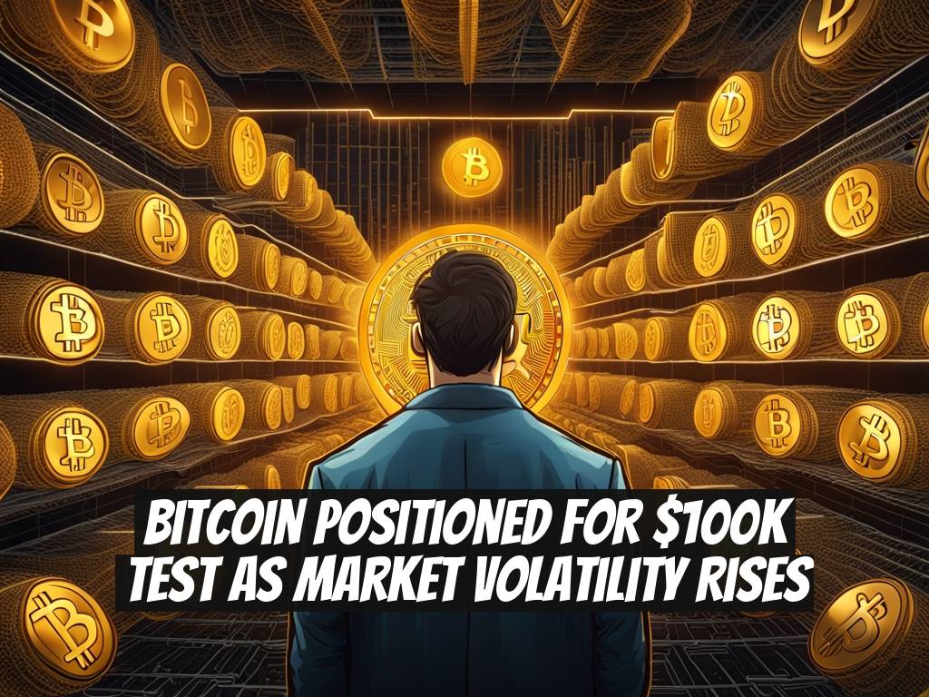 Bitcoin Positioned for $100K Test As Market Volatility Rises
