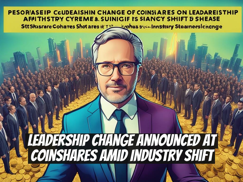 Leadership Change Announced at CoinShares Amid Industry Shift