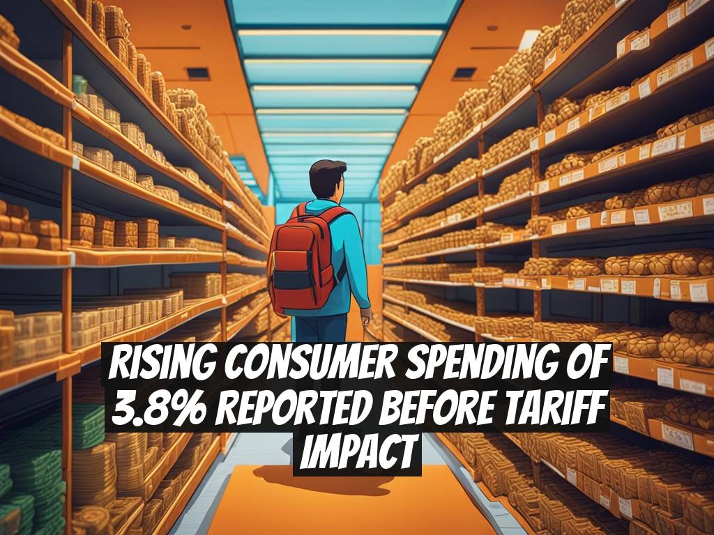 Rising Consumer Spending of 3.8% Reported Before Tariff Impact
