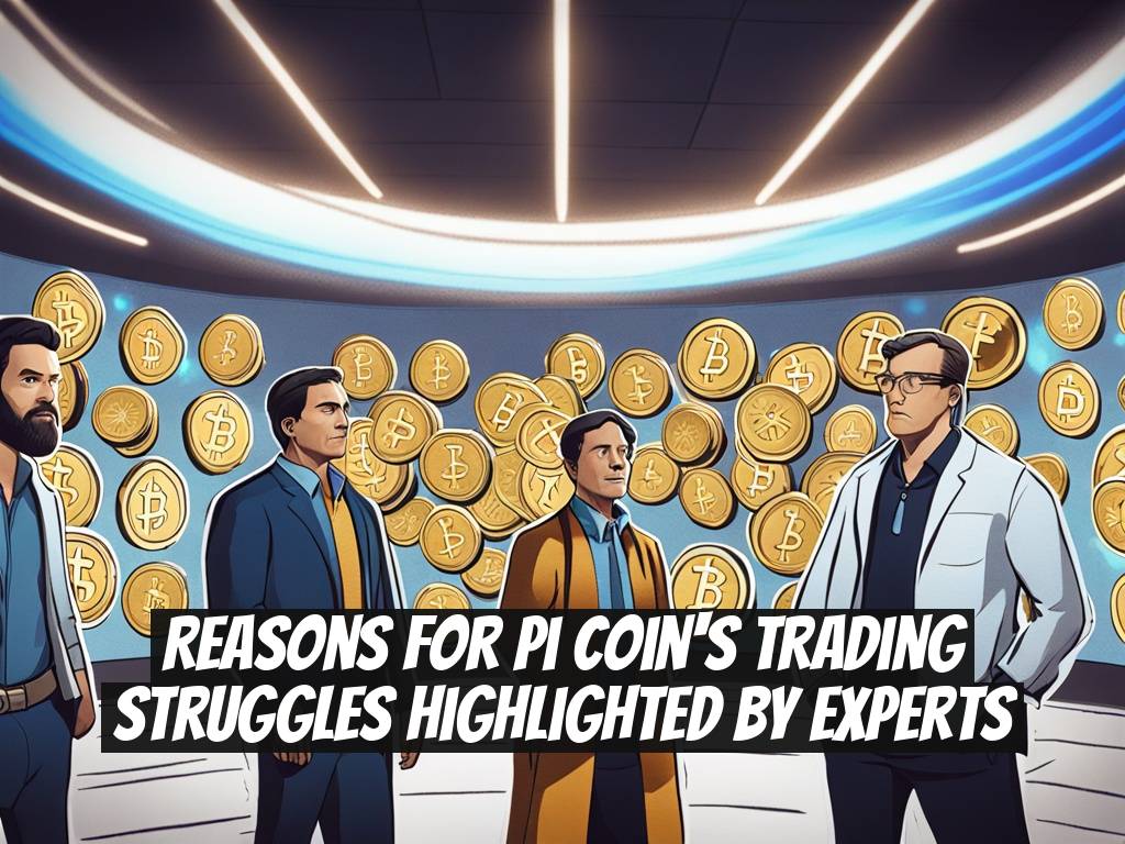 Reasons for Pi Coin's Trading Struggles Highlighted by Experts