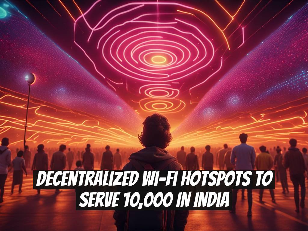 Decentralized Wi-Fi Hotspots to Serve 10,000 in India