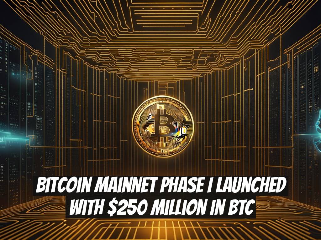 Bitcoin Mainnet Phase I Launched with $250 Million in BTC