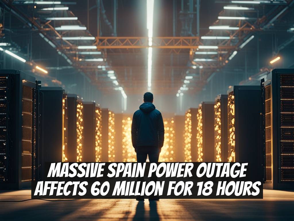 Massive Spain Power Outage Affects 60 Million for 18 Hours