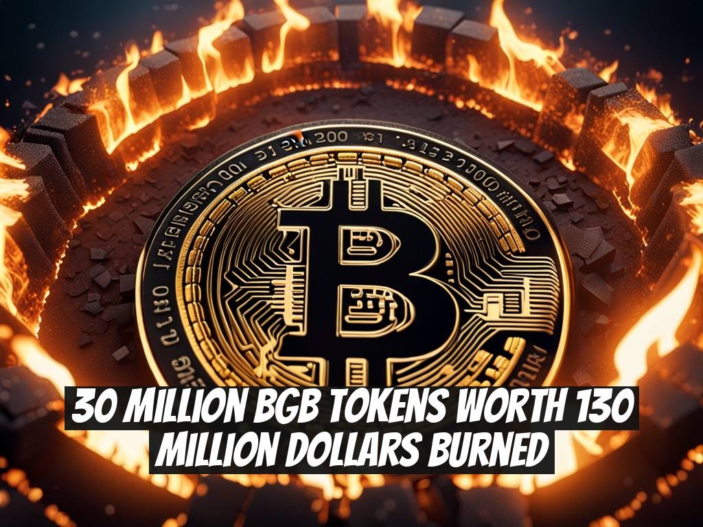 30 Million BGB Tokens Worth 130 Million Dollars Burned