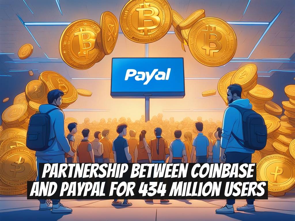 Partnership Between Coinbase and PayPal for 434 Million Users