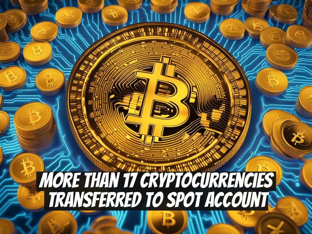 More Than 17 Cryptocurrencies Transferred to Spot Account