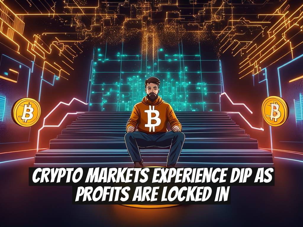 Crypto Markets Experience Dip as Profits Are Locked In
