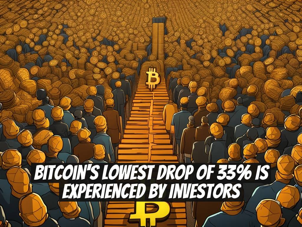 Bitcoin's Lowest Drop of 33% Is Experienced by Investors