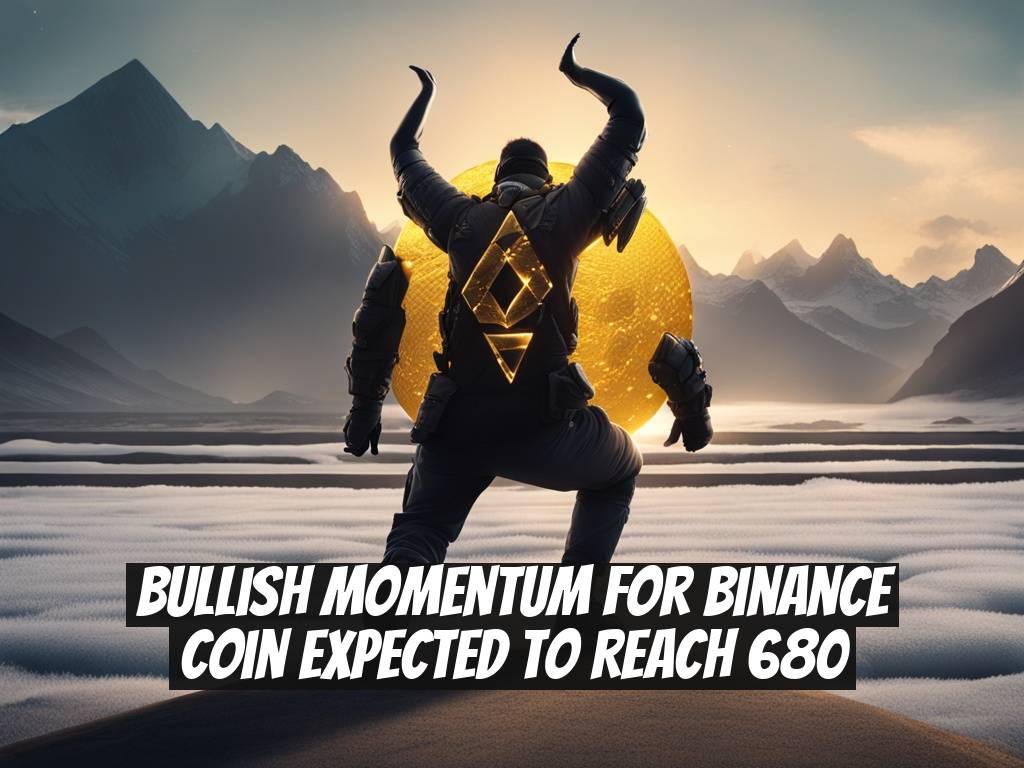 Bullish Momentum for Binance Coin Expected to Reach 680