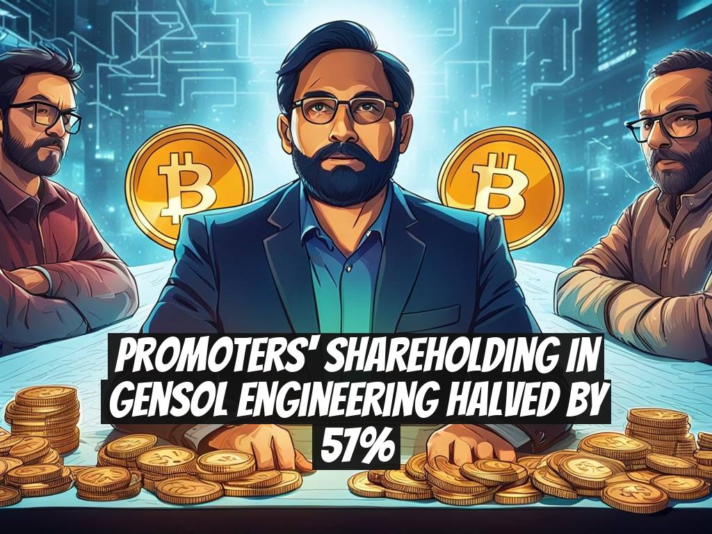Promoters' Shareholding in Gensol Engineering Halved by 57%