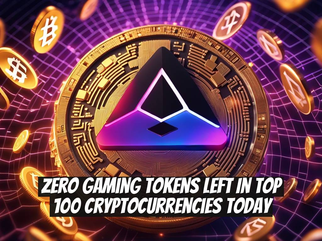 Zero Gaming Tokens Left in Top 100 Cryptocurrencies Today
