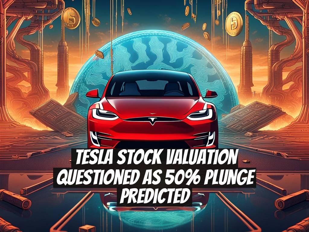 Tesla Stock Valuation Questioned as 50% Plunge Predicted