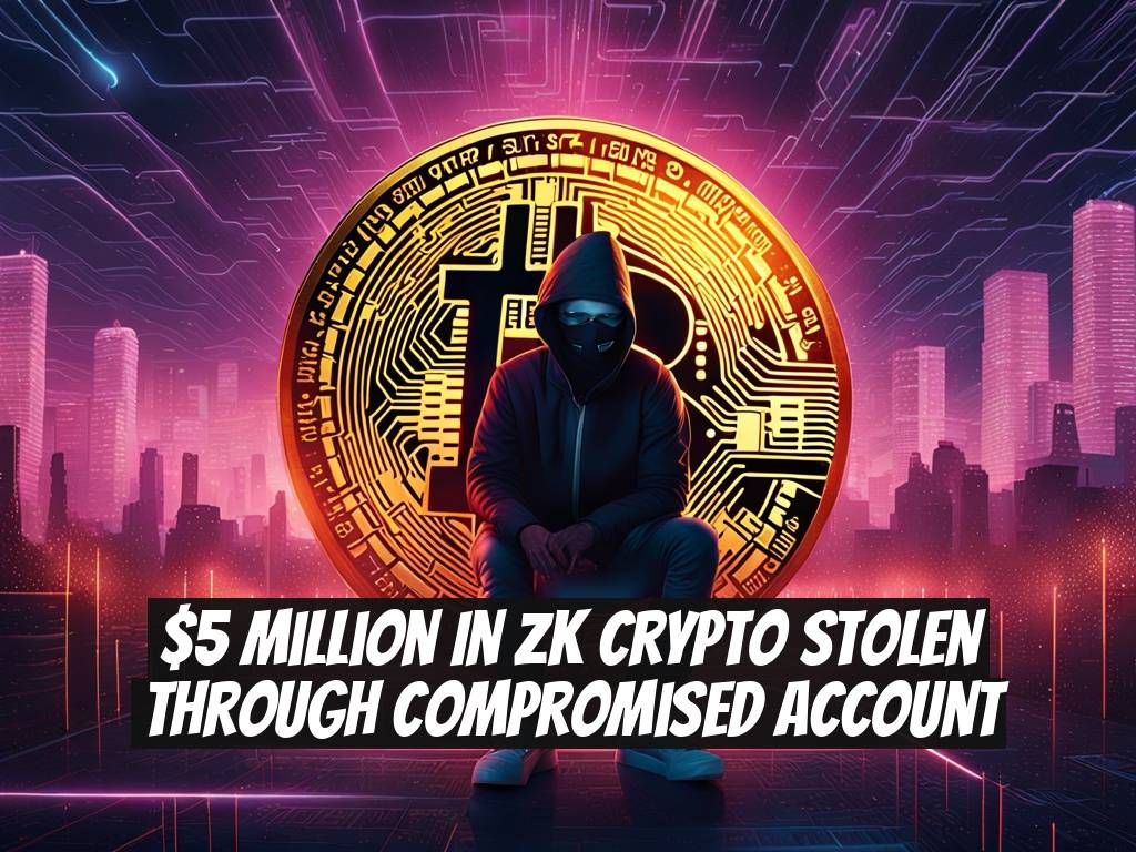 $5 Million in ZK Crypto Stolen Through Compromised Account