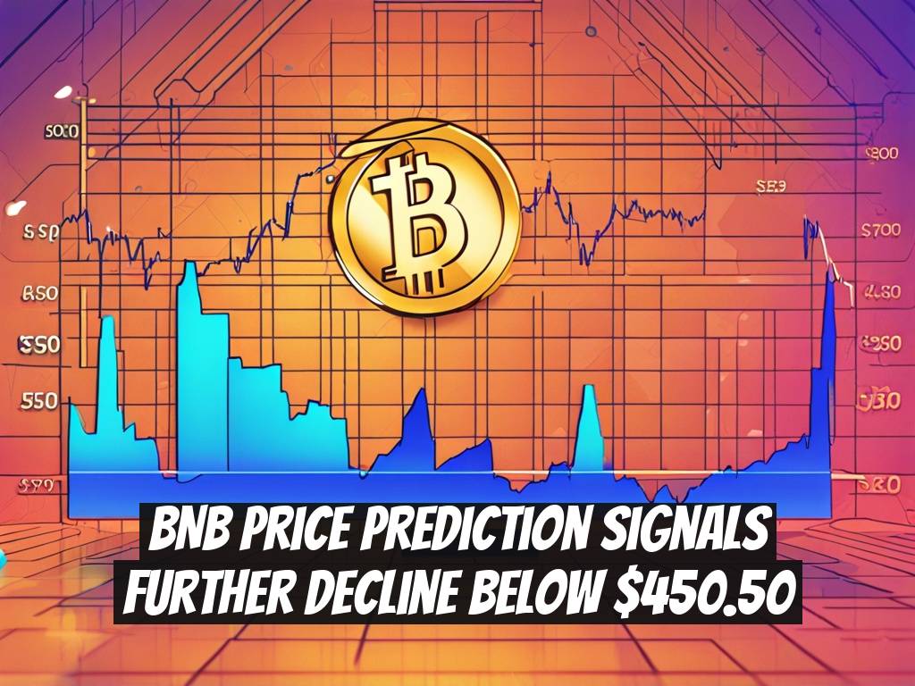 BNB Price Prediction Signals Further Decline Below $450.50