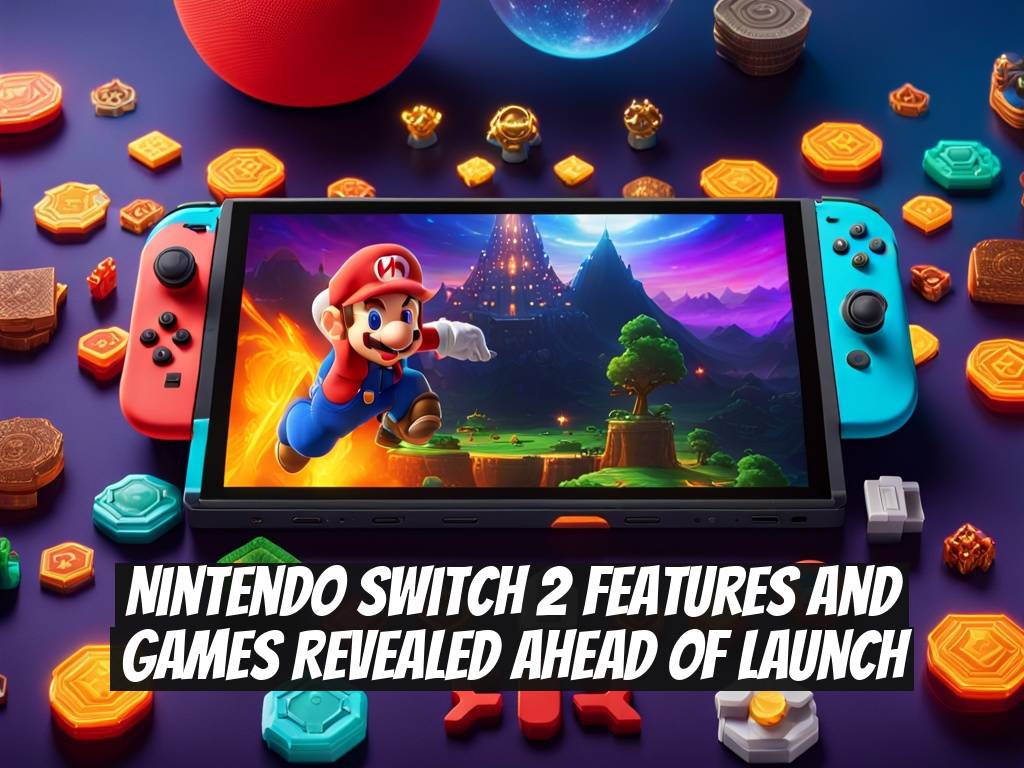 Nintendo Switch 2 Features and Games Revealed Ahead of Launch