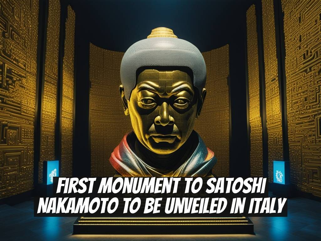 First Monument to Satoshi Nakamoto to Be Unveiled in Italy