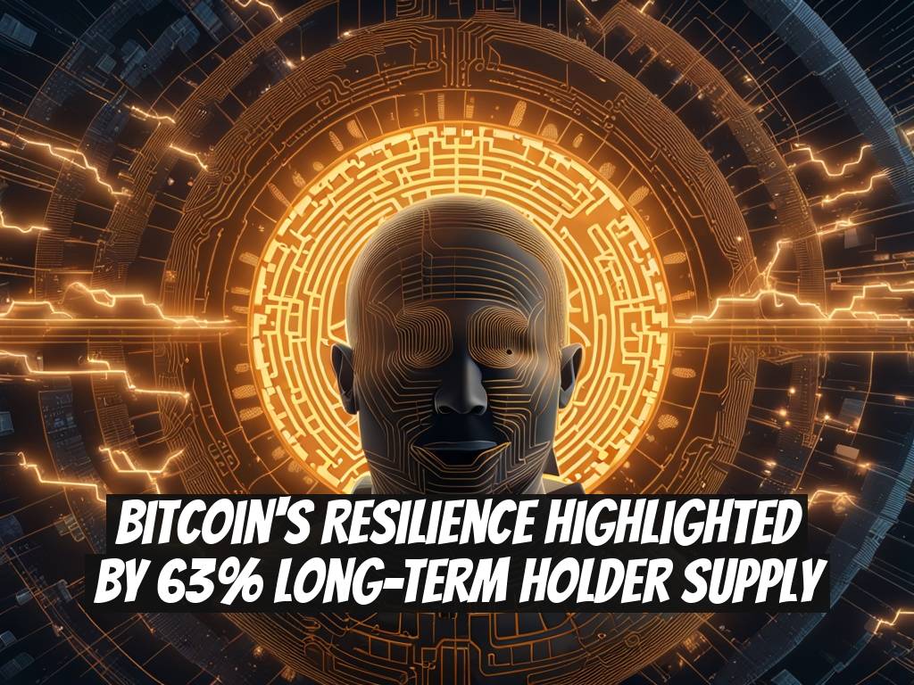 Bitcoin's Resilience Highlighted by 63% Long-Term Holder Supply