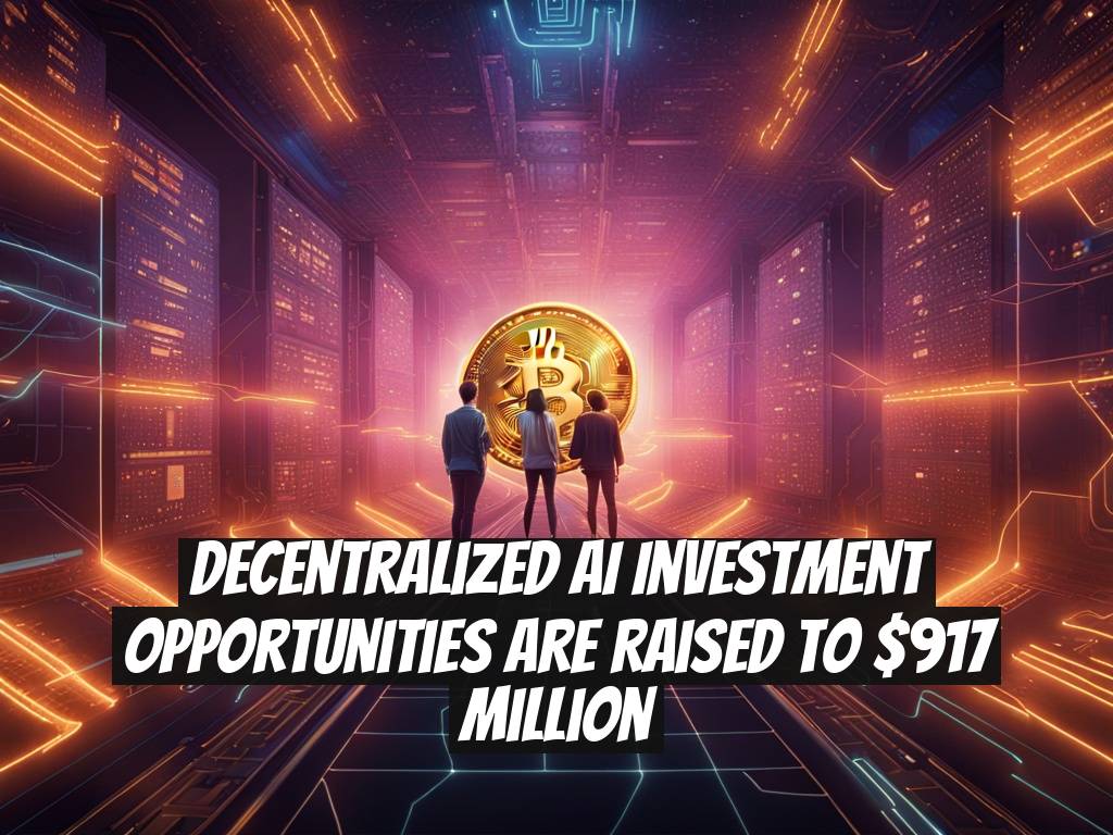 Decentralized AI Investment Opportunities Are Raised to $917 Million