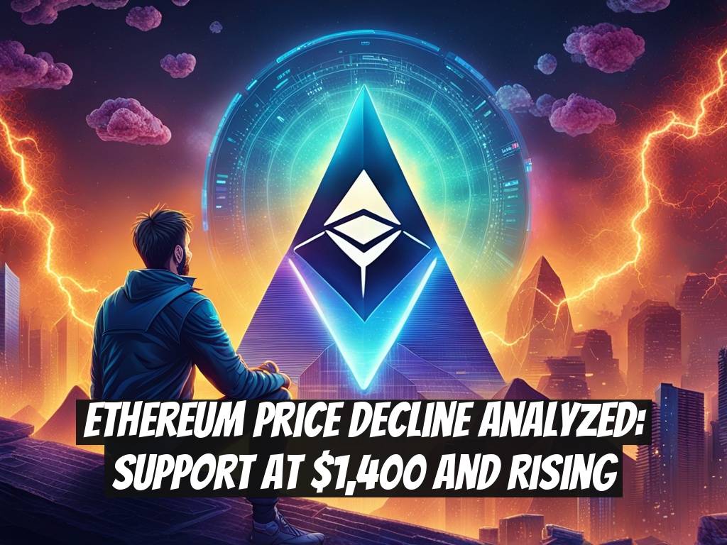 Ethereum Price Decline Analyzed: Support at $1,400 and Rising