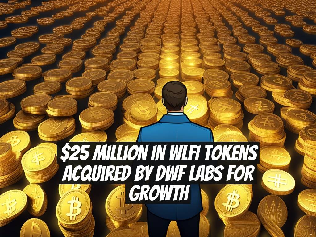 $25 Million in WLFI Tokens Acquired by DWF Labs for Growth