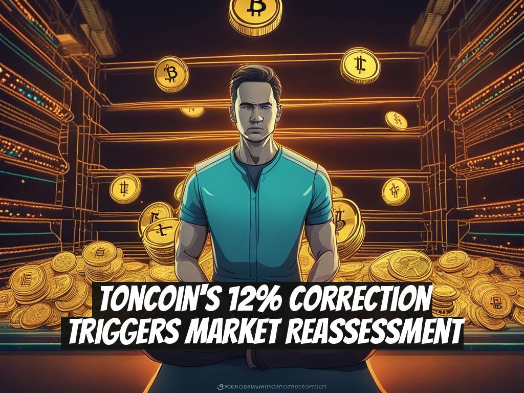 Toncoin's 12% Correction Triggers Market Reassessment