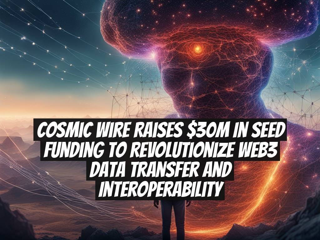 Cosmic Wire Raises $30M in Seed Funding to Revolutionize Web3 Data Transfer and Interoperability