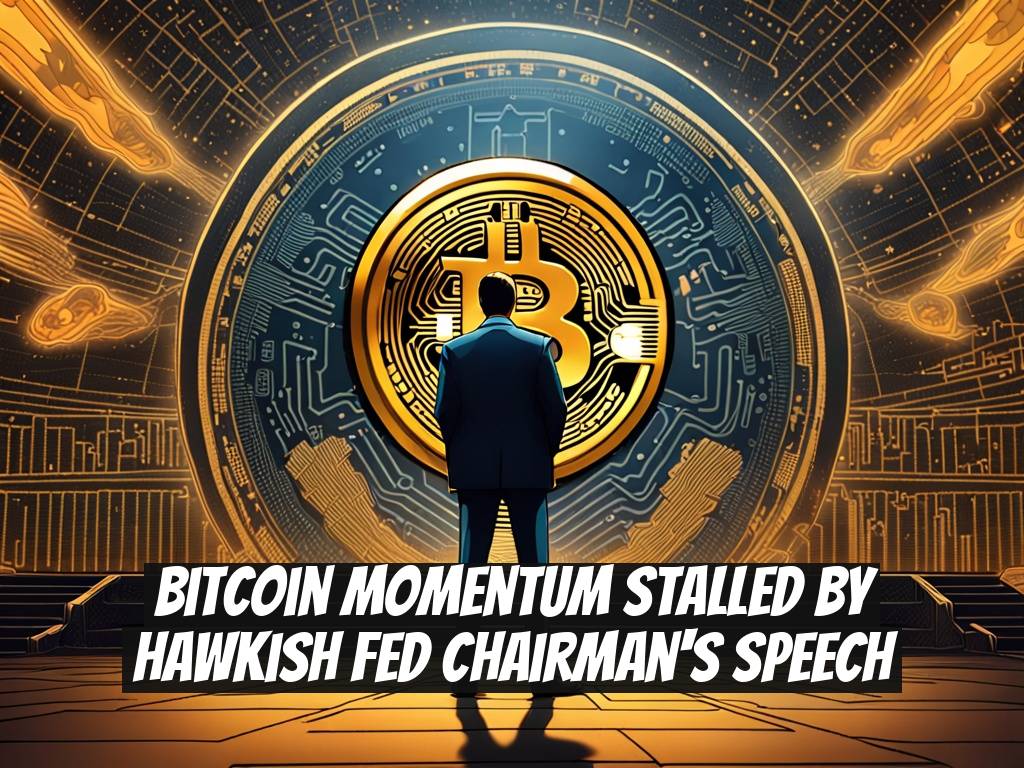 Bitcoin Momentum Stalled by Hawkish Fed Chairman's Speech