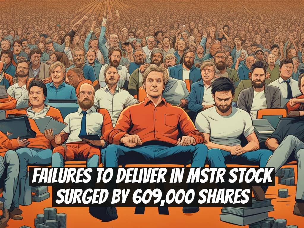 Failures to Deliver in MSTR Stock Surged by 609,000 Shares